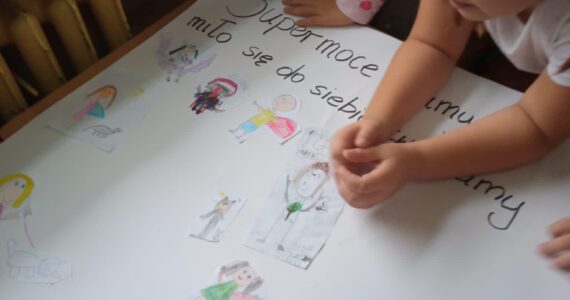 Zajęcia z pedagogiem w klasie 1a