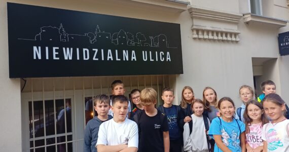 Niewidzialna ulica – wyjście klasy 5a