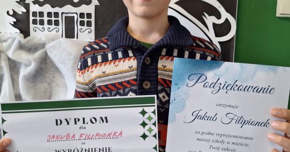 Sukces Jakuba Filipionka