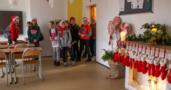 Świąteczna Niespodzianka w klasie 5b!