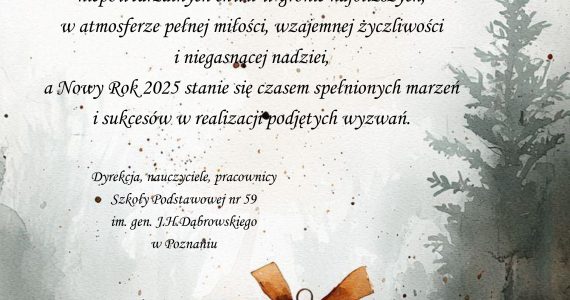 Życzenia świąteczne