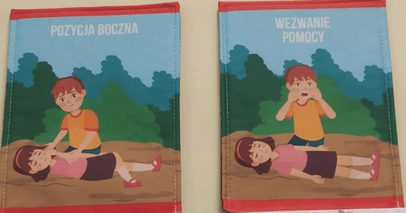 Zajęcia z pierwszej pomocy w klasie 1a