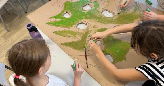 Choinka w świetlicy