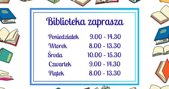 Godziny pracy biblioteki